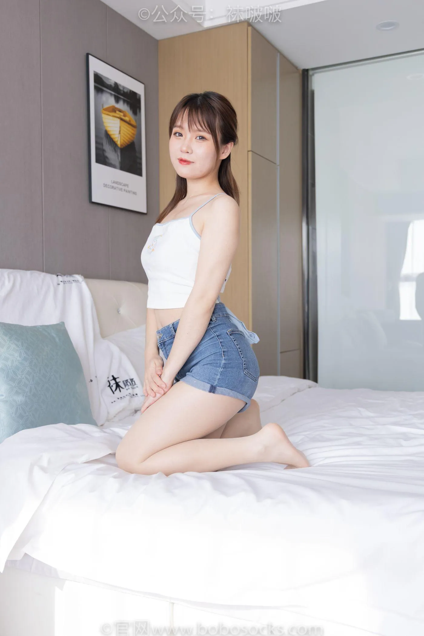 [BoBoSocks袜啵啵]NO.077 朵朵-凉鞋、肉丝 [139P]插图1